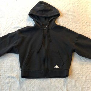 Crop adidas hoodie